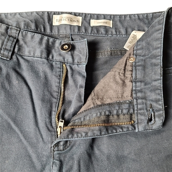 Northern Reflections weekend black straight leg capri pants - Picture 5 of 11